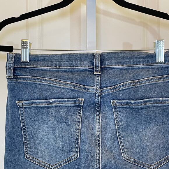 Free People Distressed Jeans - Women Size 29 - Blue - Picture 4 of 6